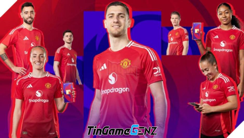 Qualcomm tài trợ áo đấu cho CLB Manchester United