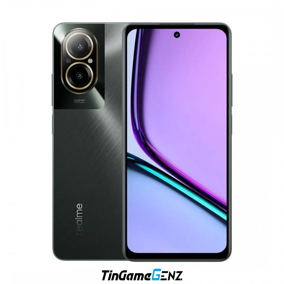 Ra mắt Realme C67 4G: Ngoại hình đẹp, camera 108MP