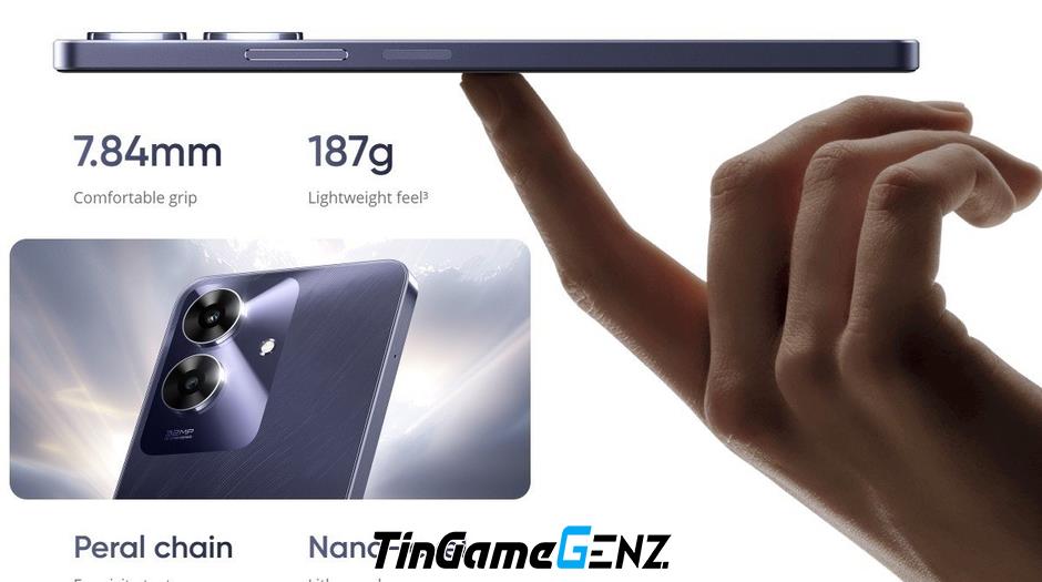 Ra mắt Realme Narzo N61: Pin 5.000 mAh, giá từ 2,2 triệu đồng