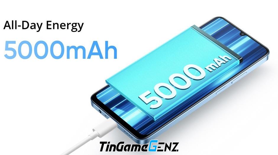 Ra mắt Realme Narzo N61: Pin 5.000 mAh, giá từ 2,2 triệu đồng