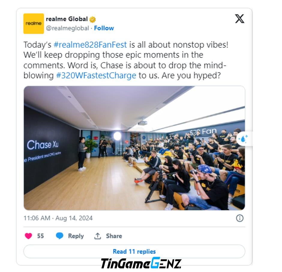 Realme Ra Mắt Công Nghệ Sạc Nhanh Đầy Pin Chưa Đầy 5 Phút