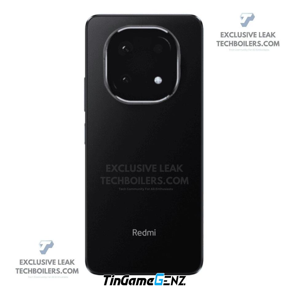 Redmi Note 14 Pro hé lộ thiết kế camera độc đáo mới.