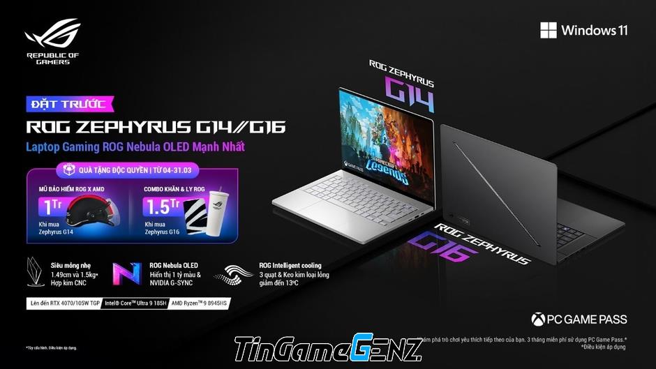 ROG Nebula OLED: Tiêu chuẩn mới cho laptop gaming năm 2024