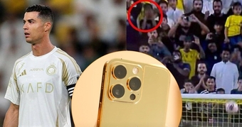 "Ronaldo Tặng Fan Nhí iPhone 16 Pro Max Mạ Vàng: Món Quà Đặc Biệt Từ Ngôi Sao Bóng Đá"