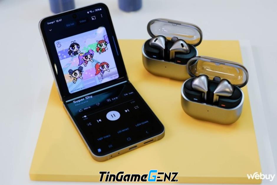 Samsung Galaxy Buds3 Series: Thiết kế mới, đèn LED, tích hợp AI, chỉ có In-ear trên phiên bản Pro