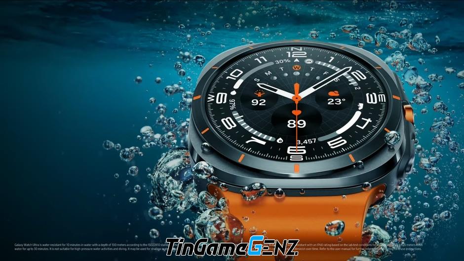 Samsung Galaxy Watch Ultra: Thiết kế đẹp, hiệu năng bền bỉ, giá 16,5 triệu