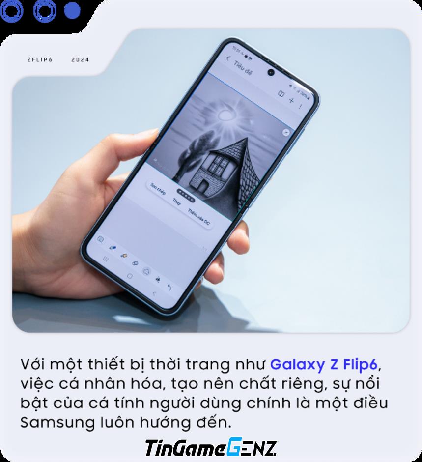 Samsung Galaxy Z Flip6: Chiếc smartphone hot nhất thị trường hiện nay
