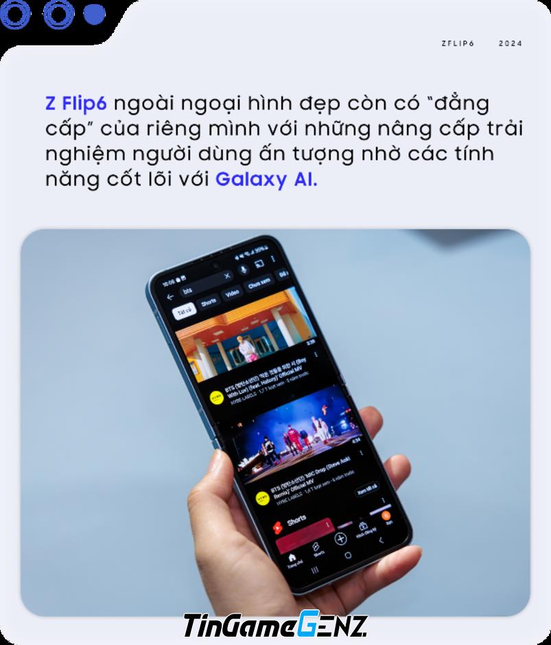 Samsung Galaxy Z Flip6: Chiếc smartphone hot nhất thị trường hiện nay