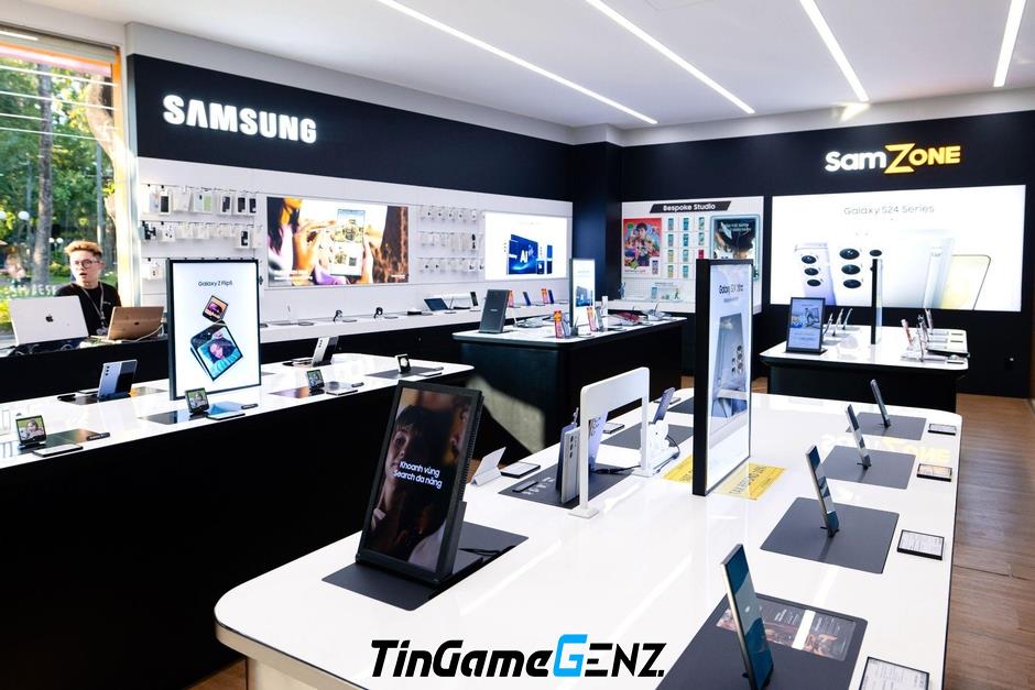 Samsung nâng cấp trí tuệ nhân tạo cho điện thoại, giới trẻ háo hức tới SamZone trải nghiệm