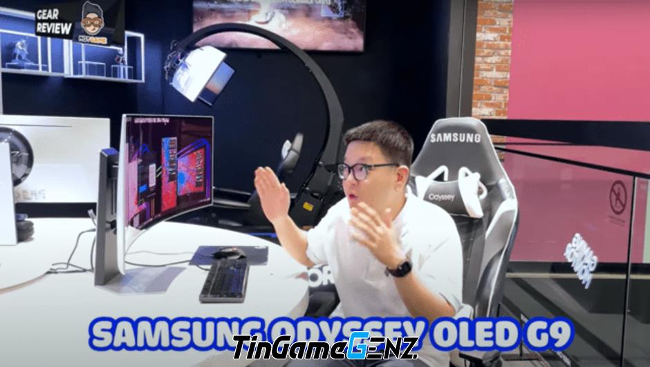 Samsung Odyssey OLED G9: Màn hình gaming tuyệt vời cho trải nghiệm đỉnh cao.