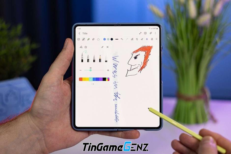 Samsung phát hành Galaxy Z Fold 6 Slim với màn hình siêu lớn