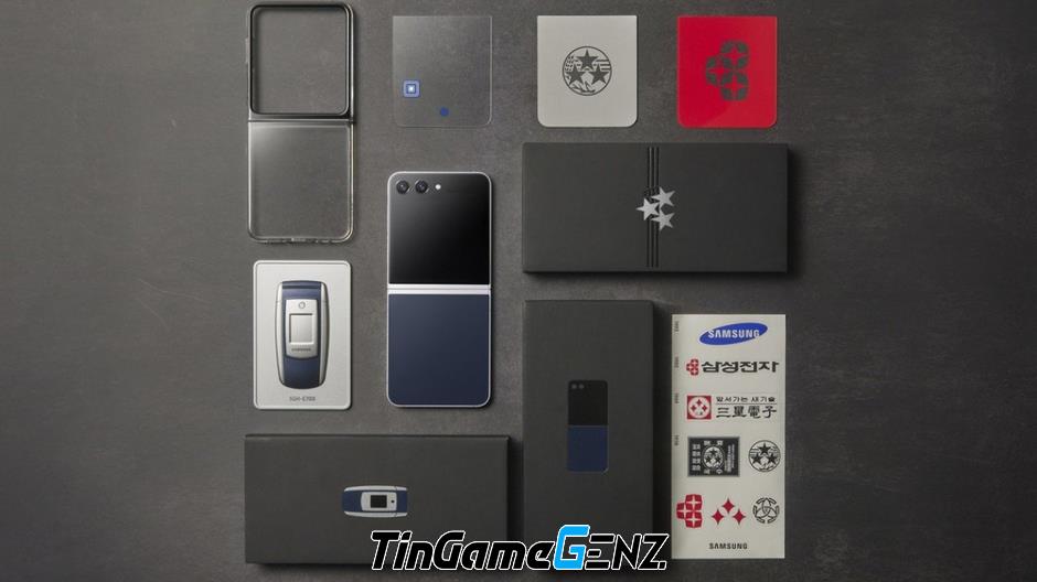 Samsung ra mắt Galaxy Z Flip 5 Retro, phiên bản hoài cổ.