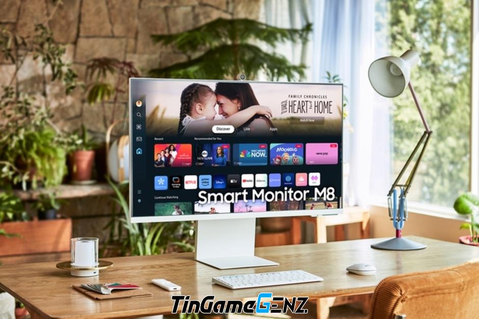 Samsung ra mắt loạt màn hình đa dạng cho văn phòng và gaming