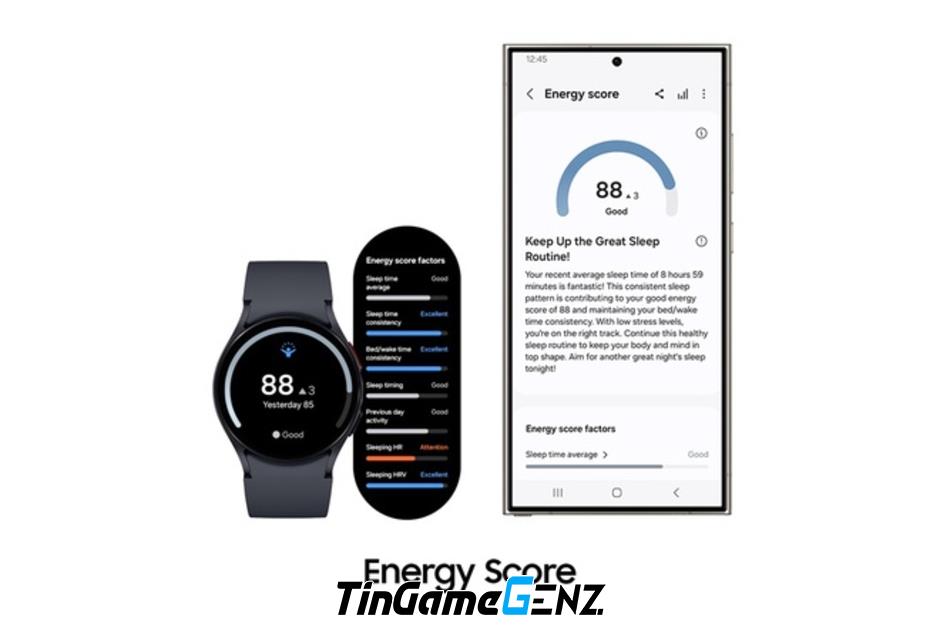 Samsung trang bị tính năng chăm sóc sức khoẻ thông minh AI trên Galaxy Watch