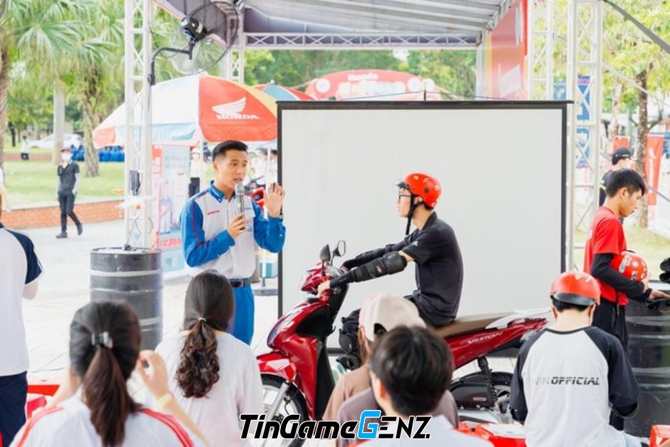 Sân chơi năng động Honda Sporty Zone dành cho giới trẻ sắp ra mắt