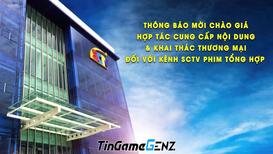 SCTV mời hợp tác cung cấp nội dung và khai thác thương mại trên kênh truyền hình