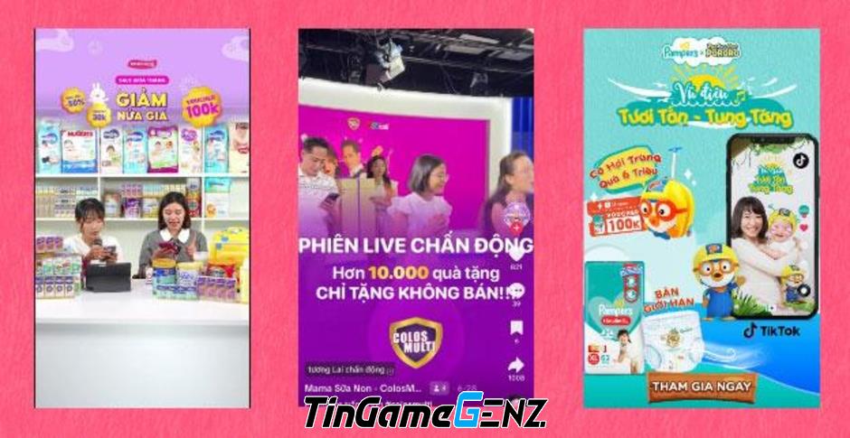 Shoppertainment - Cơn sốt mới trong ngành mẹ và bé