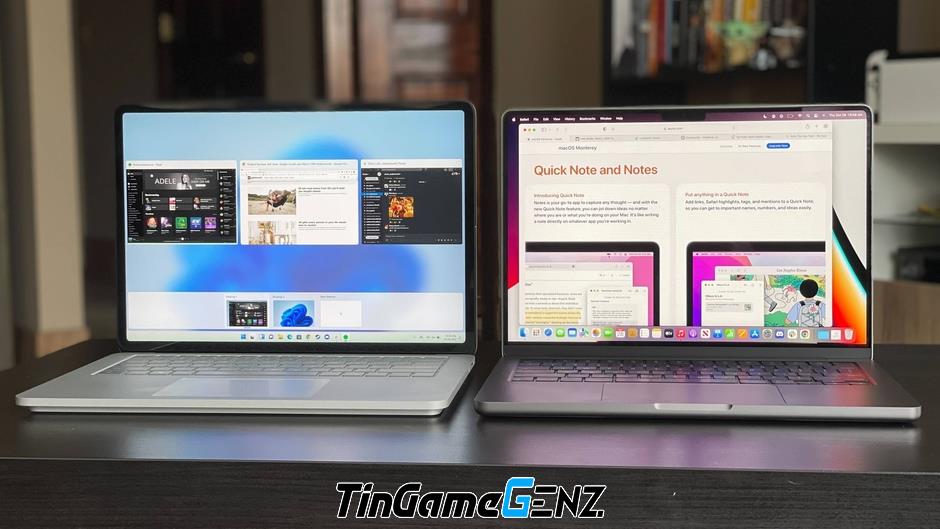 So sánh MacBook và laptop Windows: Máy nào tốt hơn?