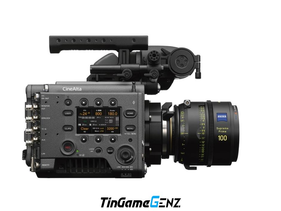 Sony giới thiệu máy quay điện ảnh 8K BURANO mới nhất trong dòng CineAlta