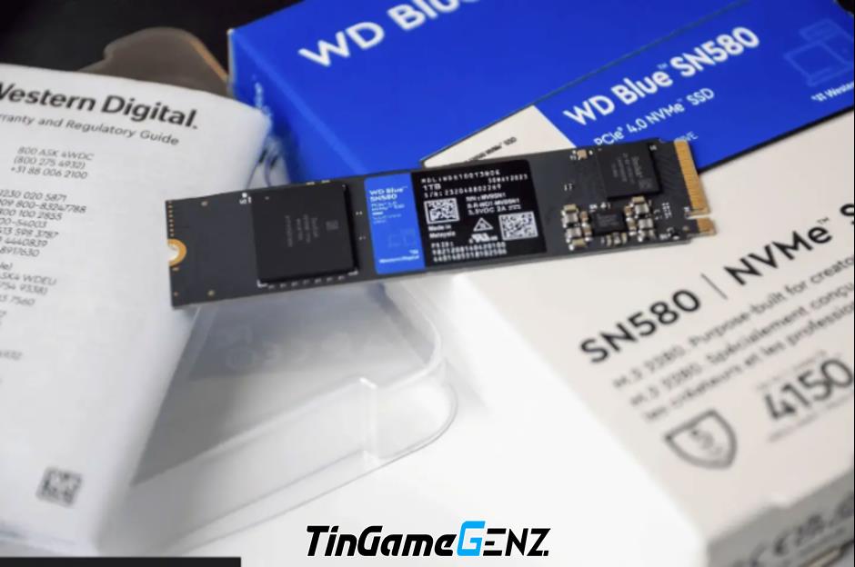 SSD WD SN580: Lựa chọn hoàn hảo cho Game Thủ và Content Creator với giá cả phải chăng