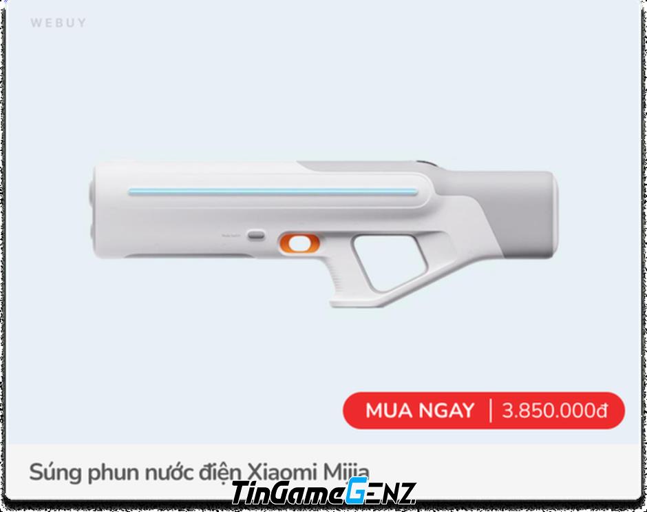 Súng nước Xiaomi tự động: So sánh giá và chất lượng