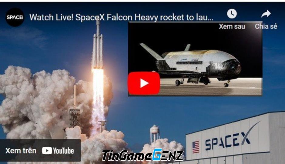 Tàu vũ trụ X-37B cuối cùng đã đặt chân lên Mặt trăng sau nhiều lần trì hoãn