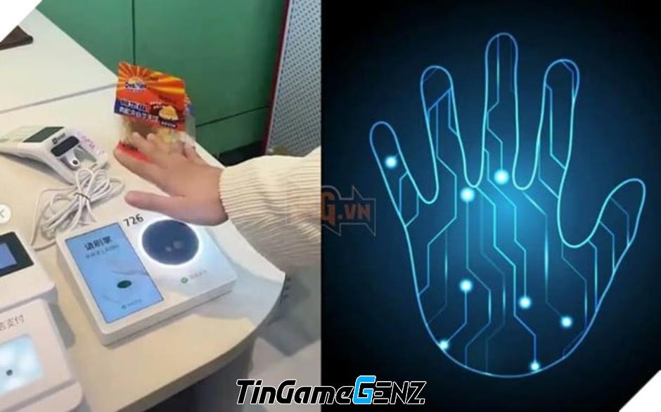 Tencent thành công thử nghiệm dịch vụ quét lòng bàn tay thanh toán