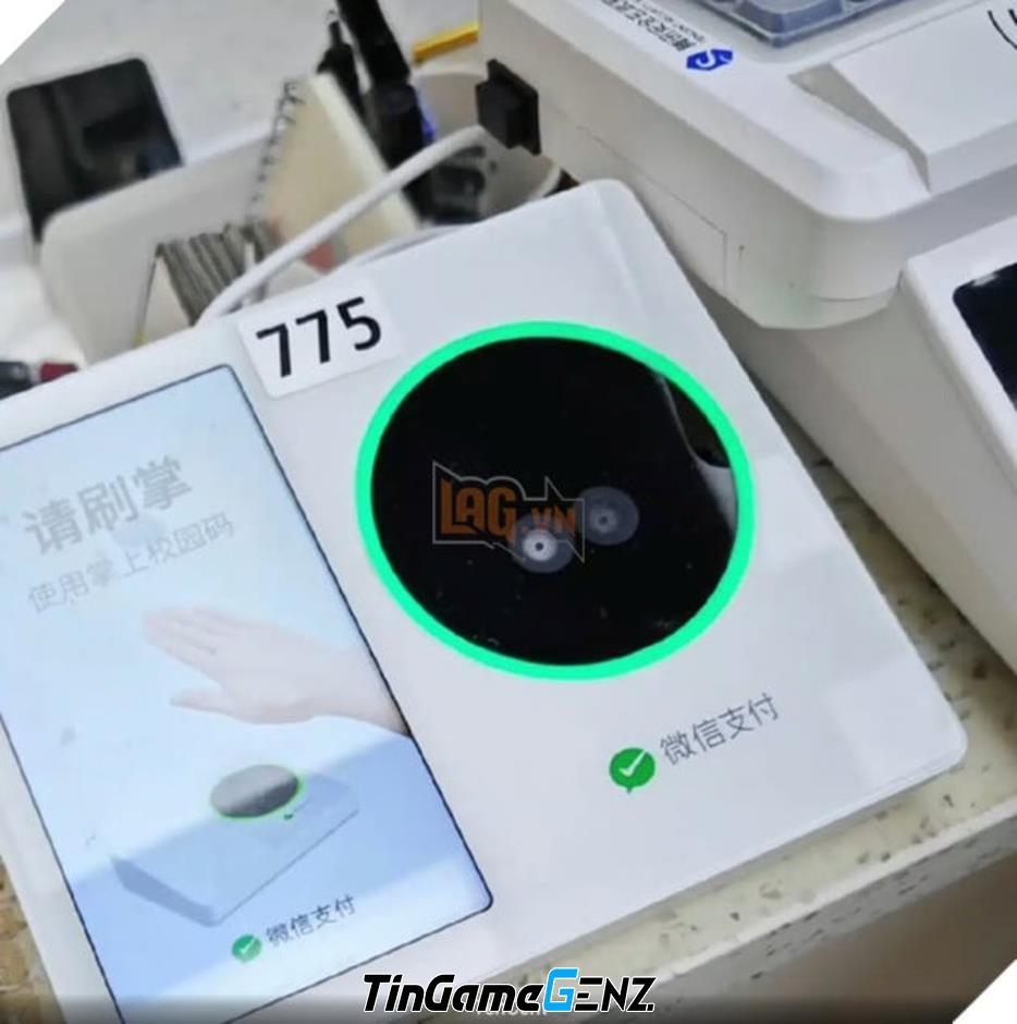 Tencent thành công thử nghiệm dịch vụ quét lòng bàn tay thanh toán