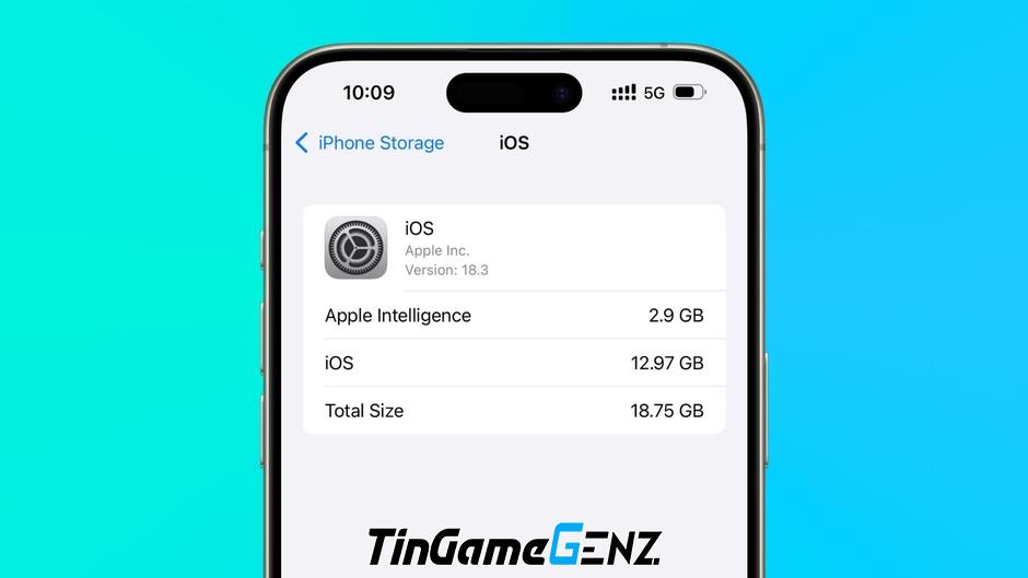 "Thế hệ iPhone mới: Apple Intelligence và iOS sẽ tối ưu dung lượng lưu trữ như thế nào?"