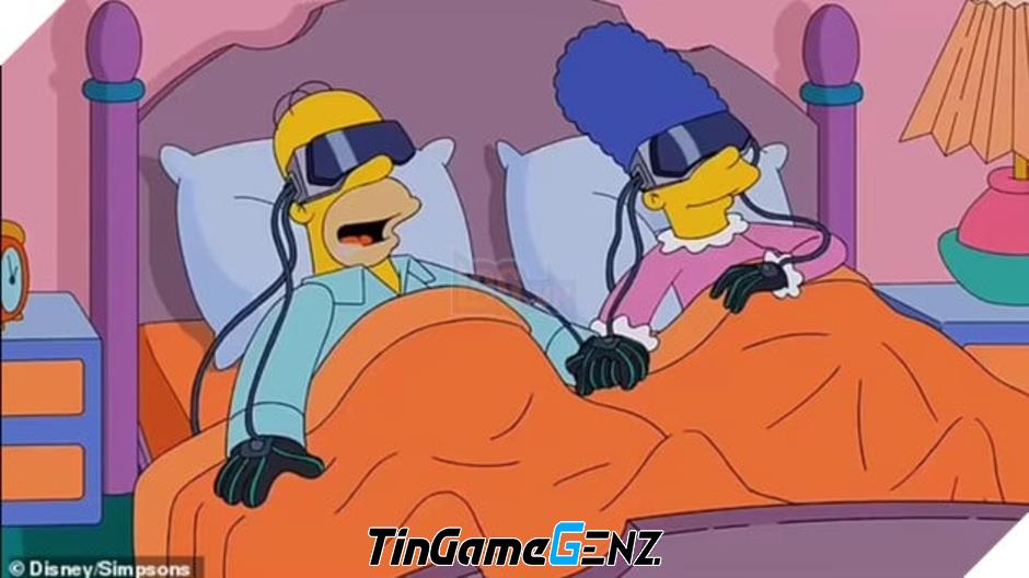 The Simpsons tiên đoán đúng về Apple Vision Pro