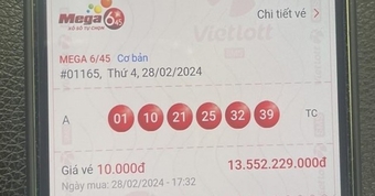 Thuê bao MobiFone trúng Jackpot hơn 13 tỷ, cùng vợ lĩnh tiền ngày 8/3