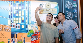 Thưởng thức công nghệ thực tế tăng cường tại Sheraton Saigon Hotel & Towers và khám phá những góc ảnh Instagramable