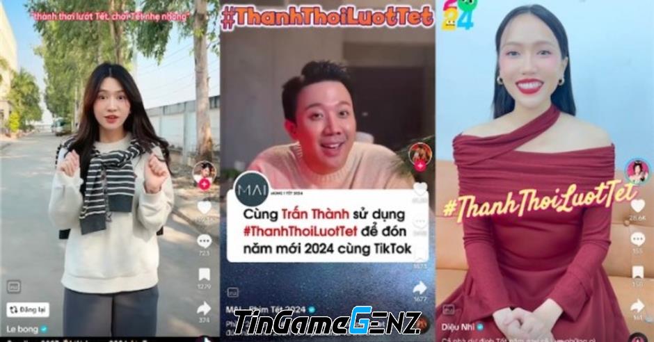 TikTok: Hơn 4 tỷ lượt xem video tham gia trào lưu #ThanhThoiLuotTet