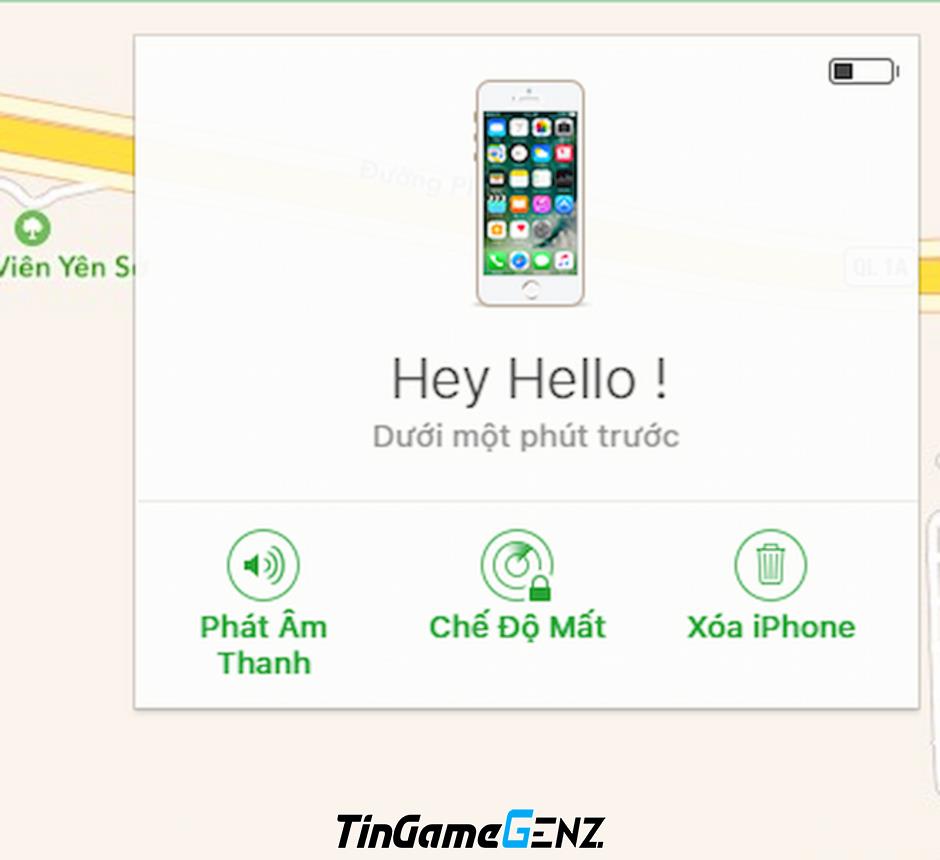 Tìm iPhone bị mất ngay cả khi đã tắt nguồn