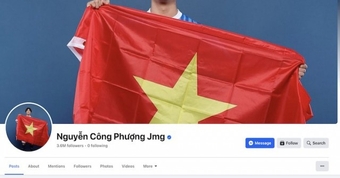 Top 10 cầu thủ thế hệ vàng của Việt Nam có lượng người theo dõi cao nhất trên Facebook.