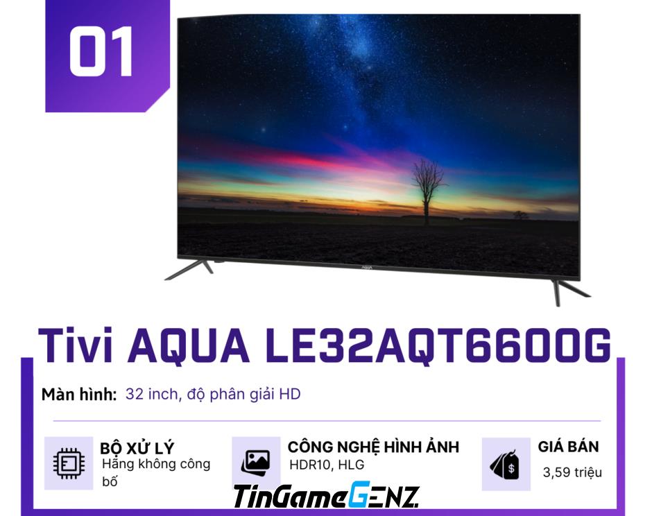 Top 5 SmartTV giá rẻ chỉ từ 3,59 triệu đồng