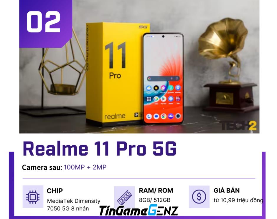 Top 5G tầm trung giá 10 triệu với chất lượng ảnh đẹp mê ly