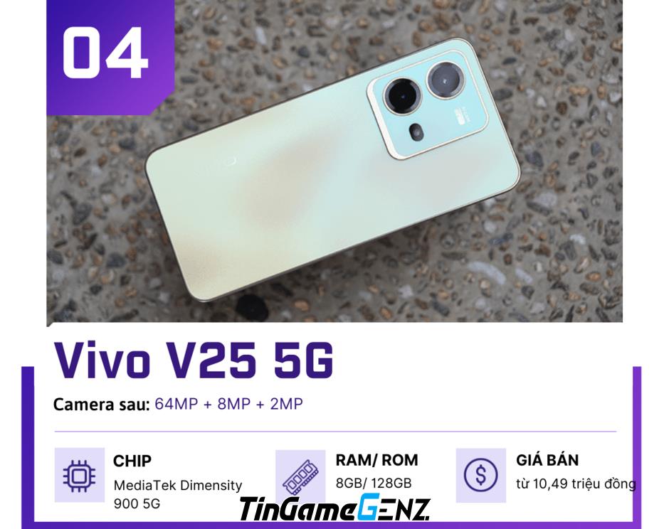 Top 5G tầm trung giá 10 triệu với chất lượng ảnh đẹp mê ly