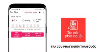 Tra cứu thông tin phạt nguội trên toàn quốc