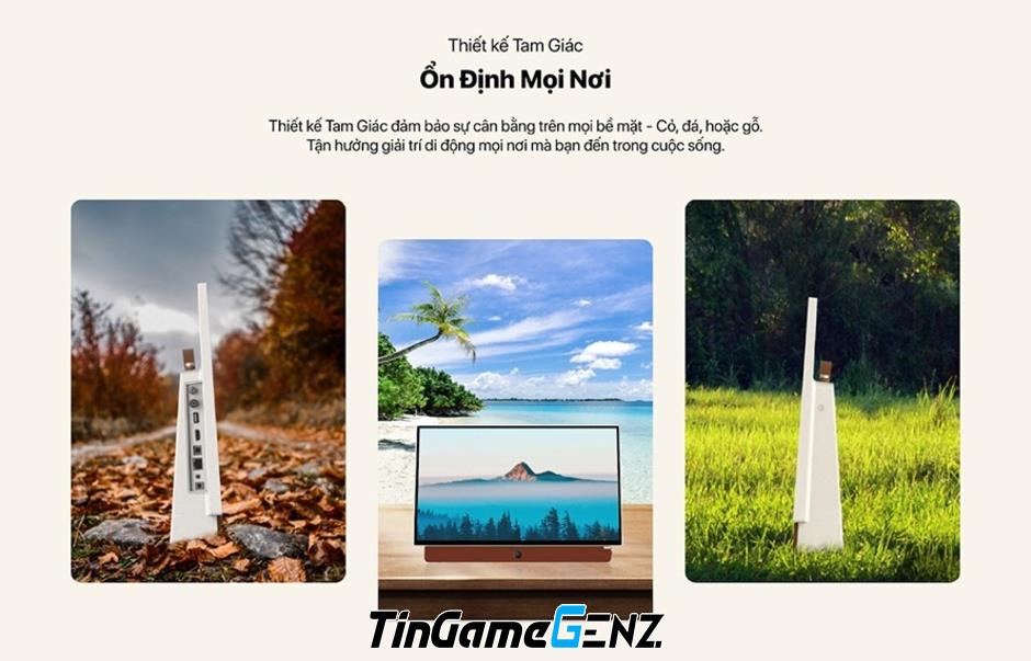 Trải nghiệm giải trí di động tuyệt vời cùng TV Skyworth P6300 xách tay