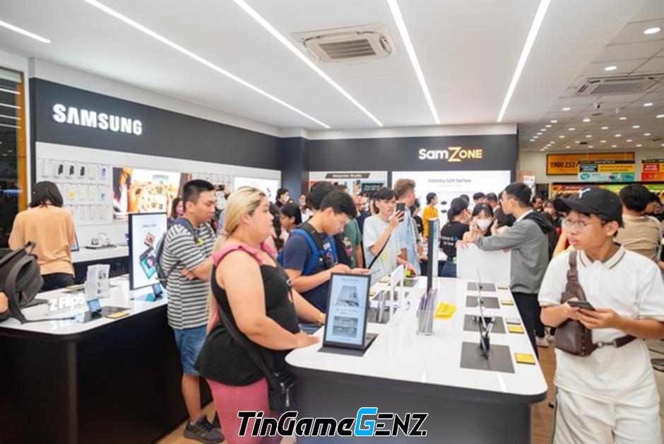 Trải nghiệm Samsung Galaxy S24 Ultra tại SamZone: Mê mẩn tính năng siêu thú vị!