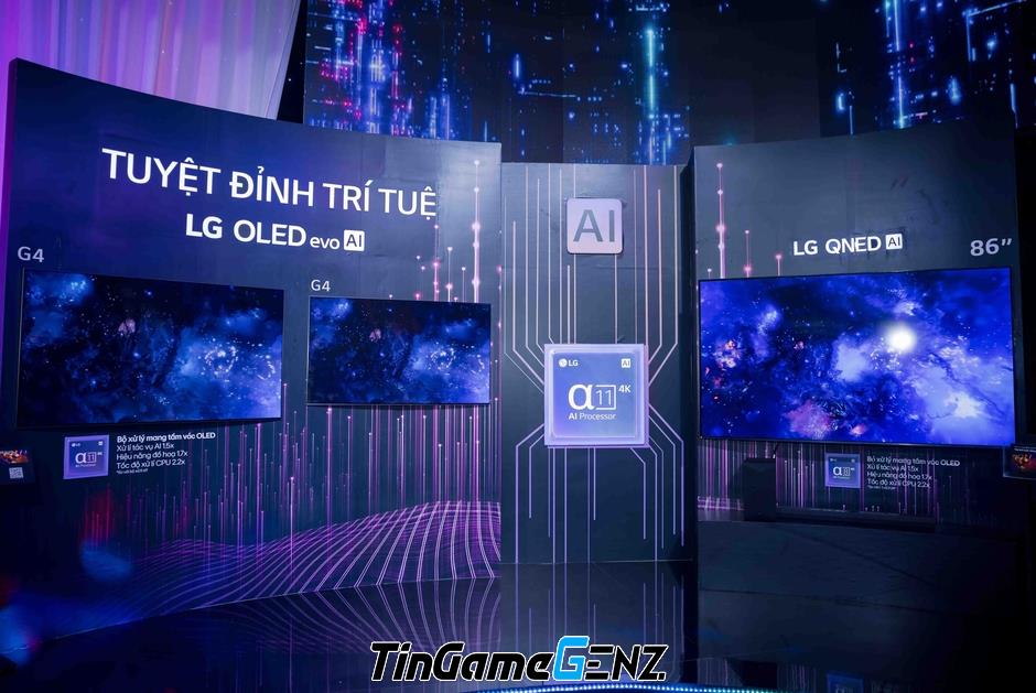 TV LG 2024 mới ra mắt tại Việt Nam