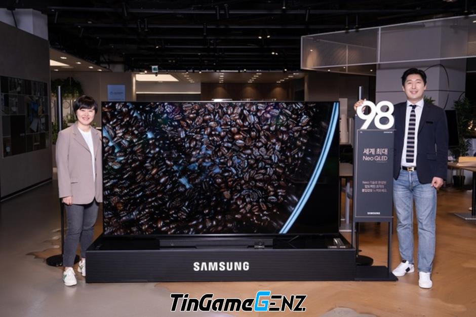 TV Samsung 98 inch: Nâng cao trải nghiệm giải trí đỉnh cao từ 4K đến 8K