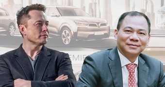 Tỷ phú Phạm Nhật Vượng vượt Elon Musk trong Top 50 "ông lớn" lĩnh vực