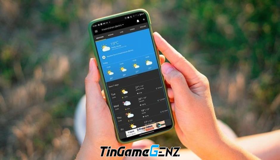 Ứng dụng dự báo thời tiết trên điện thoại: Sự thật hay 
