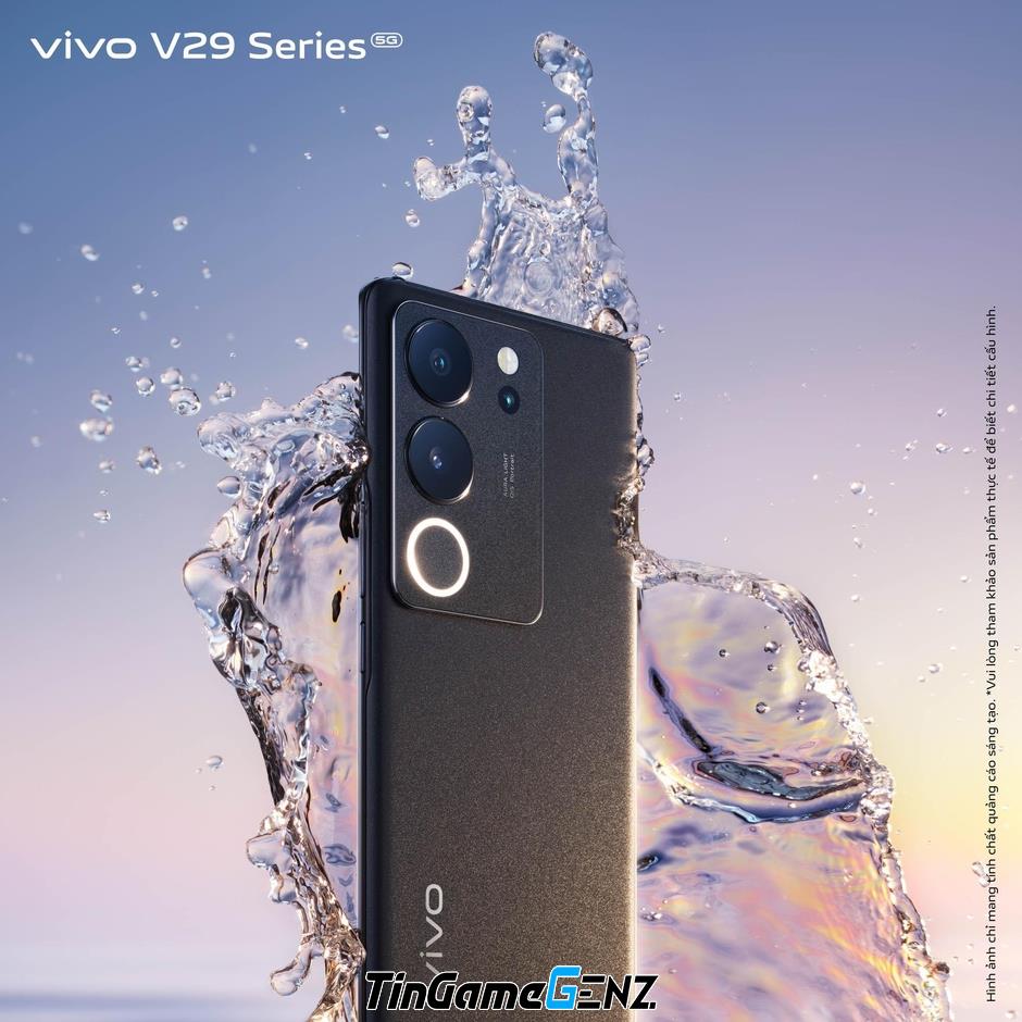 vivo V29 series: Thiết kế đẹp mắt, thể hiện phong cách thời thượng