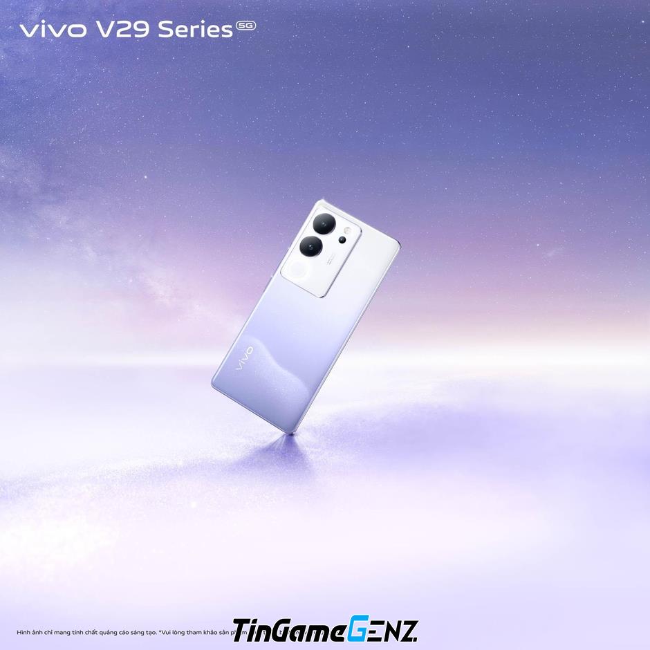 vivo V29 series: Thiết kế đẹp mắt, thể hiện phong cách thời thượng