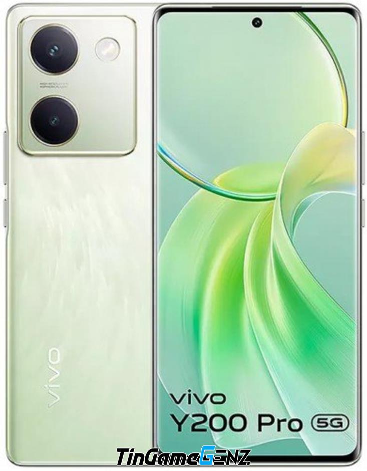 Vivo Y200 Pro 5G ra mắt, giá từ 7,6 triệu đồng