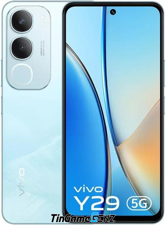 "Vivo Y29: Điện thoại pin khủng 5.500 mAh, thiết kế sang trọng giá chỉ từ 4,1 triệu đồng!"