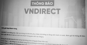 VNDirect bị hack: Thông tin mới sau 4 ngày mã hóa dữ liệu